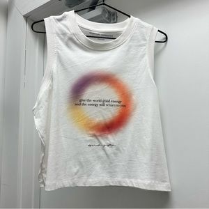 Pure Barre Spiritual Gangster Cropped Tank